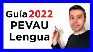 Guía Lengua Selectividad 2022  PEVAU Andalucía EBAU Lengua [upl. by Hulburt]