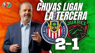 CHIVAS LIGAN LA TERCERA  Guadalajara vs Juárez  Torneo Clausura 2024 Liga MX [upl. by Eiramanitsirhc]