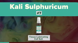 Kali Sulphuricum 7 Product Video [upl. by Lesab67]