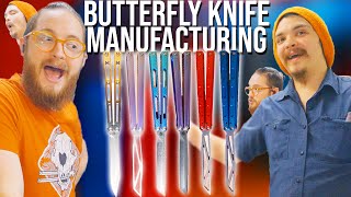 THIS Is Why Balisong Knives Are quotExpensivequot  Machinewise Factory Tour [upl. by Renaldo]