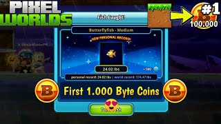 Starting Over 🥰 Soil To 100k Byte Coins Part 1  Pixel Worlds [upl. by Madancy912]