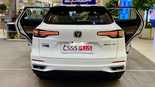 All New Changan CS55 plus 2024  Luxury SUV interior and exterior details [upl. by Skoorb57]