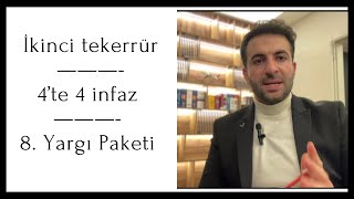 İkinci tekerrür 4’te 4 kalkıyor  Denetimli Serbestlik süresi değişiyor  8 Yargı paketi [upl. by Cheshire]