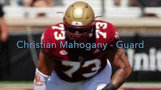 CHRISTIAN MAHOGANY OFFENSIVE GUARD  FILM STUDY DAY TWO STARTER 2024 NFL DRAFT [upl. by Imeaj129]