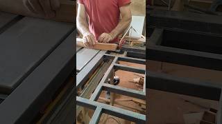 Usando BATENTE para cortar várias peças iguais woodworking whatsappstatus diy [upl. by Brett64]