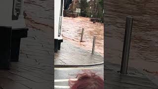 Flooding in tenbury wells yesterday flooding stormbert uk [upl. by Fechter]