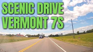 A Scenic Drive on Route 7 to Vergennes Vermont [upl. by Powel]