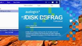 Auslogics Disk Defrag Pro v40040 [upl. by Mad]