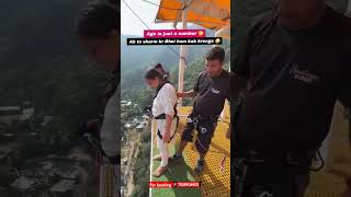 travel bungee adventure tourism rafting rishikesh fun mountains trending youtube trend [upl. by Bernadene20]