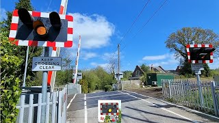 Mountfield Riverhall Level Crossing East Sussex [upl. by Llemij]