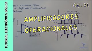 Amplificadores operacionales Cap 21 Tutorial Electrónica Básica [upl. by Oyam]