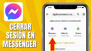 Cómo CERRAR SESIÓN En MESSENGER 2024 [upl. by Dnomyad]