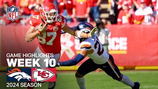 Denver Broncos vs Kansas City Chiefs  2024 Week 10 Game Highlights [upl. by Anatnas]