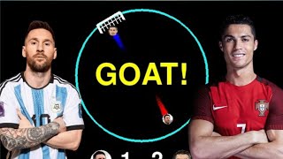 WHO IS THE GOAT MESSI OR RONALDO part 17 [upl. by Sivrup]