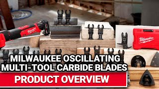 Milwaukee Oscillating MultiTool Carbide Blades Product Overview  Ace Hardware [upl. by Vinay534]