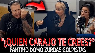 FANTINO a las PIÑAS en la RADIO de la ZURDA ROMINA MANGUEL [upl. by Torre]