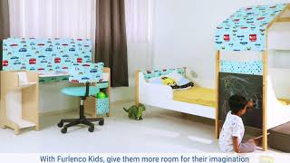 Carefully designed furniture  Furlenco Kids [upl. by Eimirej8]