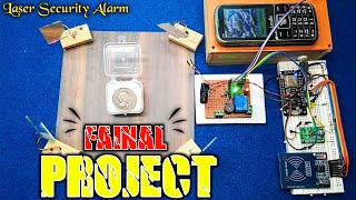 Final project🏆Award winning project Security Alarm with RFID [upl. by Alyam458]