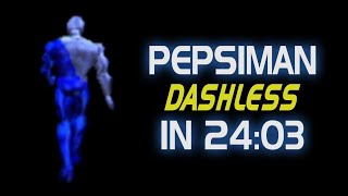 Former WR Pepsiman Dashless Any Speedrun 240360 pSXEmu [upl. by Sallie]