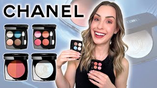 CHANEL SPRING 2024 MAKEUP 🌊 whats worth getting Rivage amp Coral Treasure palettes Blush Duo… [upl. by Ahsrat510]