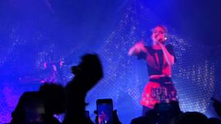 Grimes  Oblivion live Manchester Academy 120316 [upl. by Ecnerual]