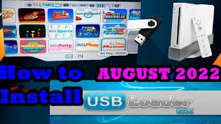 How to Play Games on the Wii using USB USBLOADERGX tutorial Working May 2023 [upl. by Eirdua517]