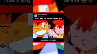 Ash choose serena😍Amourshipping vs pokeshippingshorts short shortsfeed youtubeshorts ytfeed [upl. by Airres]