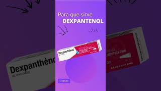 Dexpantenol para que sirve 💊 [upl. by Tony]