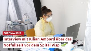 Interview mit Kilian Ambord Direktor pflegerische Dienste Spitalzentrum Oberwallis Visp [upl. by Winnie]