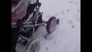 Kinderwagen SKI GEPIMPT [upl. by Bocyaj]