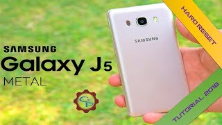 Hard Reset 📱Samsung Galaxy J5 Metal📱 🔋Restaurar Datos De Fabrica🔋 ¦ 💻GaryPC💻 [upl. by Attelra212]