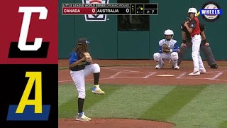 Canada vs Australia  LLWS Opening Round  2022 Little League World Series Highlights [upl. by Nmutua300]