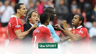 When Mario Balotelli nearly sparked a RIOT after FA Cup semifinal  ITV Sport Archive [upl. by Aay776]