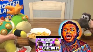 SML Movie Black Yoshi The Assistant REACTION sml blackyoshi jeffy callofduty 😂🗣️ [upl. by Arretak13]