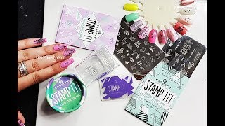 Essence Stamp It Clear Stampy Set amp Image Plates Review  femketjeNL [upl. by Eelarac562]