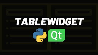 QTableWidget  Python PyQt5 Qt Designer [upl. by Aynwad]