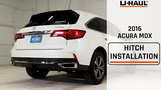 2016 Acura MDX Trailer Hitch Install [upl. by Akirdna]