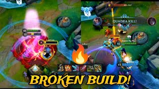 BROKEN BUILD FOR YASUO INSTANT QUADRAKILL WILD RIFT [upl. by Tutto25]