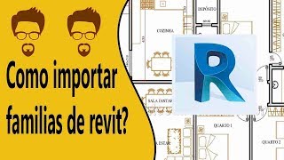 Como importar familias de revit [upl. by Erund994]