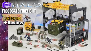 FLOODGATE FIREFIGHT  Mega Halo  Unboxing amp Review [upl. by Wenona]