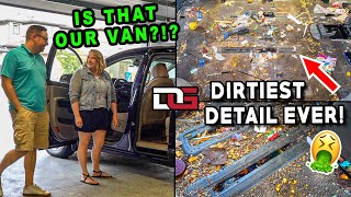 Deep Cleaning The NASTIEST Vehicle Ive Ever Seen  Insane 18 hour Detailing Transformation [upl. by Belldame]