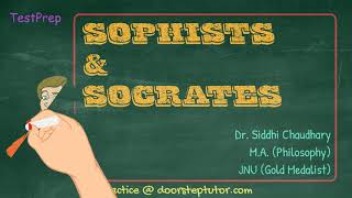 Sophists and Socrates Gorgias Protagoras Sophism  Philosophy [upl. by Brynna]