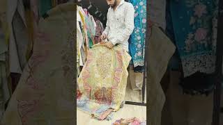 Gota work kaftan l trending dresses 🤩 lfor girls and womens l viral video lfashiononlineshopping [upl. by Miksen]