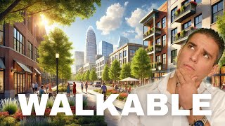 MOST Walkable Neighborhoods in Charlotte NC 2025 Living in Charlotte NC [upl. by Diego]