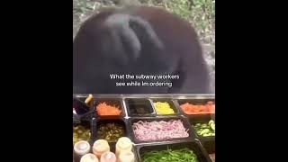 What Subway Workers See When I’m Ordering [upl. by Kravits]