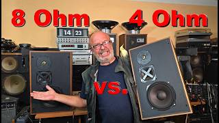 COMPARISON  8 Ohm vs 4 Ohm Speaker Box  Sound Difference  TESLA ARS 1038 vs TESLA ARS 1034 [upl. by Dahc]