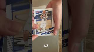 Opening a pack of Donruss amp NBA hoops 2122 trading cards Can we make our money back shorts nba [upl. by Lindeberg798]