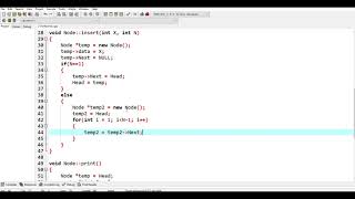 Linked list Insertion at nth position in C UrduHindi  Lec 8 [upl. by Annnora202]