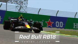 Red bull RB18 Brazil Testing Assetto Corsa [upl. by Ardnoel967]