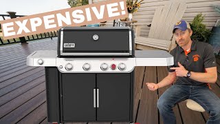 Best gas grill for large family Weber e435 propane grill customer overview [upl. by Kcyred]